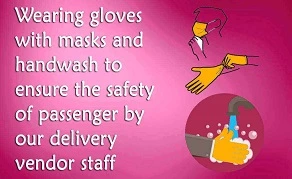 Wearing Gloves & Mask